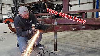 Tearing Down my 22 Year Old Car Hauler  Restoration Part 2!