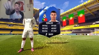 TOTY RONALDO IN A PACK (FIFA 10-17 TOTY Pack Opening Reactions)