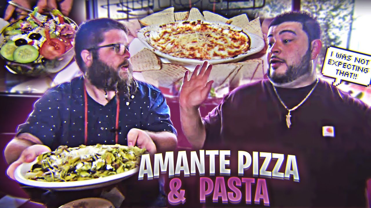 Amante Pizza & Pasta; Calzones the right way! YouTube