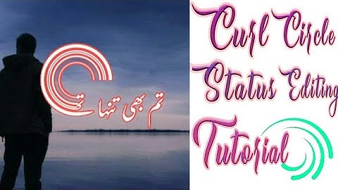 How To Create Curl Circle Status Video In Alight Motion || Alight Motion Editing || Technical Afshan