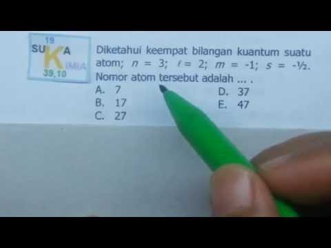 Video: Apabila n=3 dan l=1 sebutan yang diberikan kepada orbital ialah?