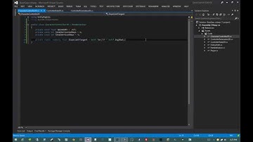Creating 2D Games in Unity 4.5 #5 - Character Controller #1 - Stubbing out our Classes