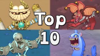 My Top 10 REACTIONS Of 2023 (My Singing Monsters)