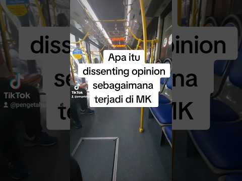 apa itu dissenting opinion?