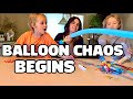 Epic fail or not??!! Balloon twisting madness | How to make a balloon sword | easy family activity 