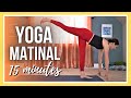 Yoga rveil matin 15 minutes  yoga en franais