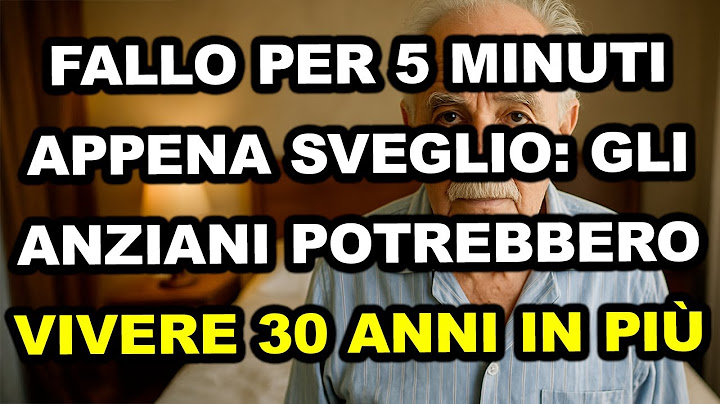 Dopo i 65 anni, prova a fare questo al mattino – potresti vivere altri 30 anni -Salute degli anziani