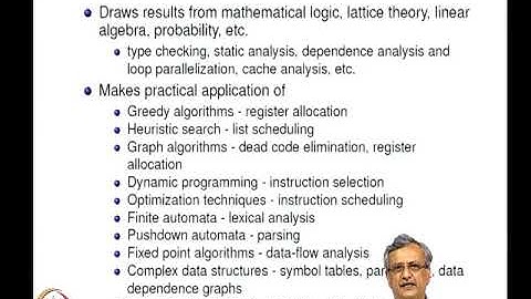 Mod-01 Lec-01 An Overview of a Compiler