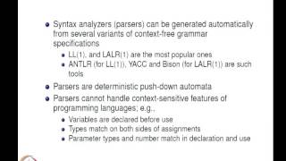 Mod-01 Lec-01 An Overview of a Compiler