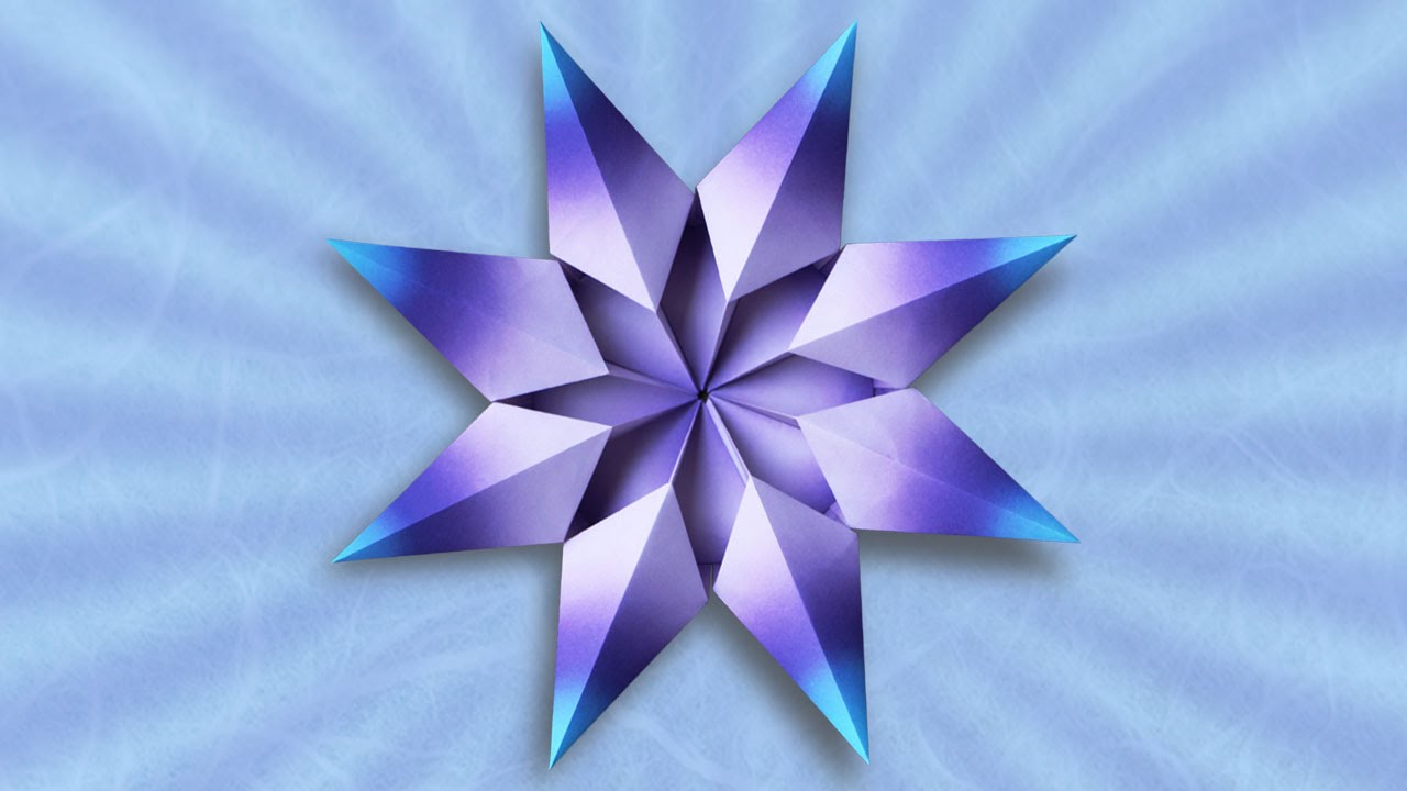 Origami Diamond Star (Francesco Guarnieri) YouTube