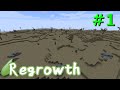 【Minecraft】この荒廃した大地を緑地にするPart1【ゆっくり実況】regrowth