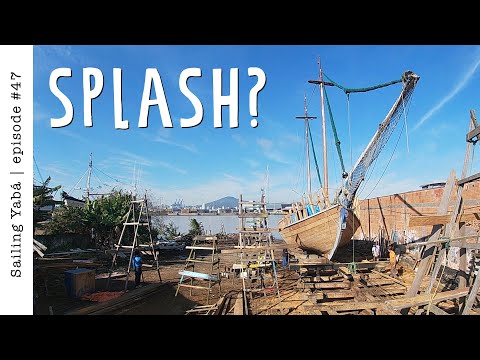 Our boat has to move even though it's not ready yet! (+ engine accident!) — Sailing Yabá #47