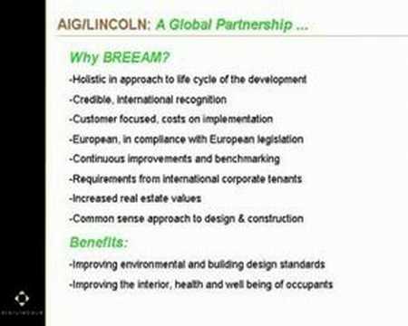 Build Green CEE - David Lawrence - AIG Lincoln