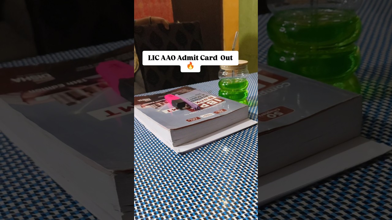 LIC AAO Admit Card Out ✅ Prelims Exam 