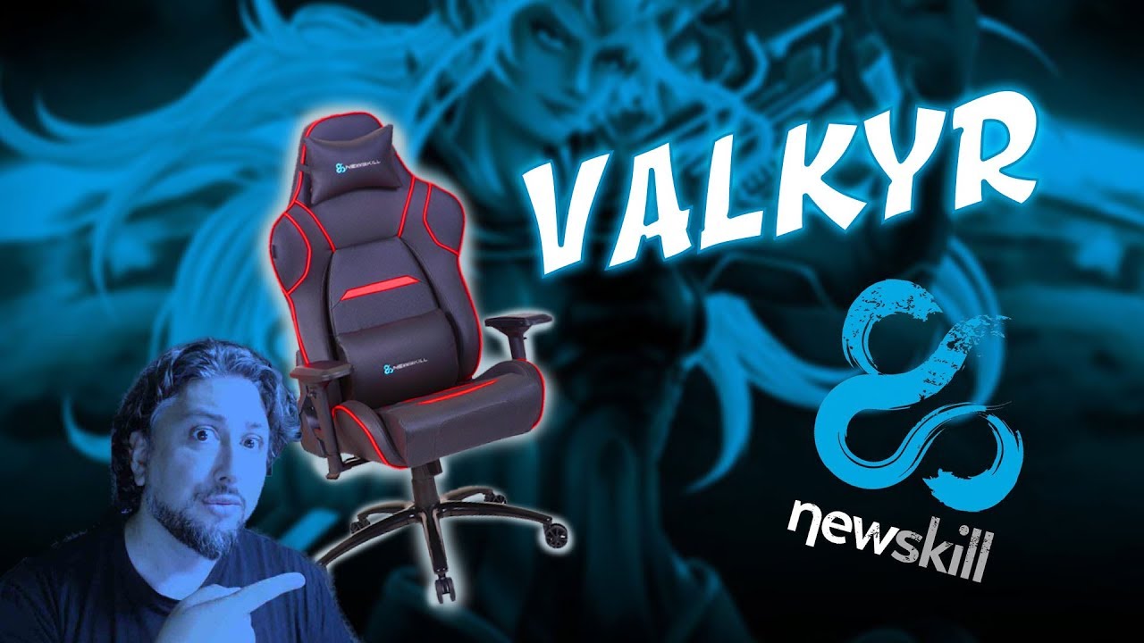 Silla Gaming Newskill Valkyr Azul