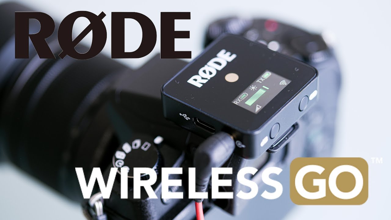 RODE Wireless GO ワイヤレスマイクシステムを導入したぞ！！ - YouTube