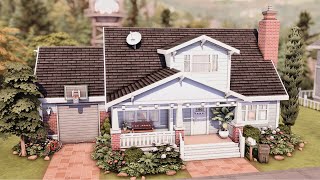 SMALL FAMILY HOUSE 🏡 The Sims 4 Speed Build | No CC