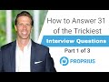 1 of 3 how to answer 31 of the trickiest interview questions