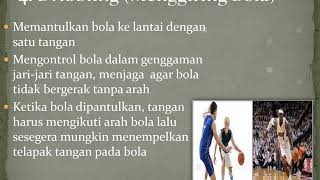 TEKNIK DASAR DALAM PERMAINAN BOLA BASKET screenshot 2