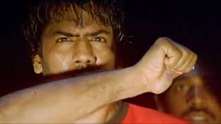 Vishal pogaru 2006 Action movie mass Scene and No dialogues for vishal in this scene only action