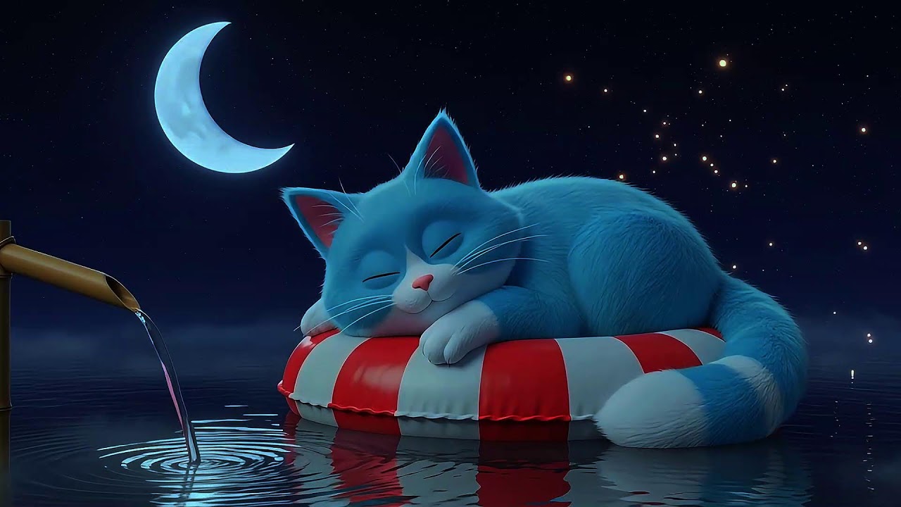 Cat Music Therapy! Healing Sounds That Relieve Stress and Help Cats Sleep Peacefully 💕