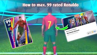 How to train. 99 rated new Ronaldo in efootball 23 #efootball2023