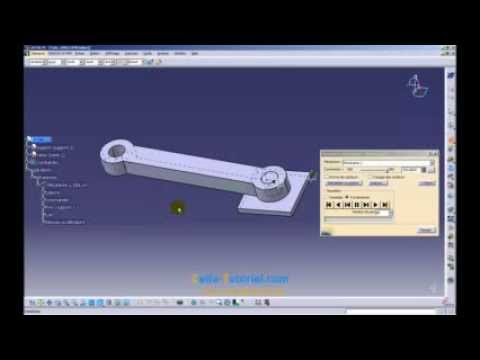 Tutoriel Catia : Découverte de l'atelier DMU Kinematics