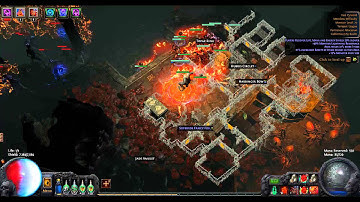 Path of Exile: CI SRS Witch Vaal Pyramid Map [Tempest]