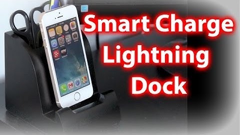 Victor Smart Charge Lightning Dock Review - iPhone, iPad, iPod Touch Charger (P700)