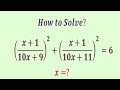 Russian Math Olympiad Question | advanced Math for competitive Exams | x=?
