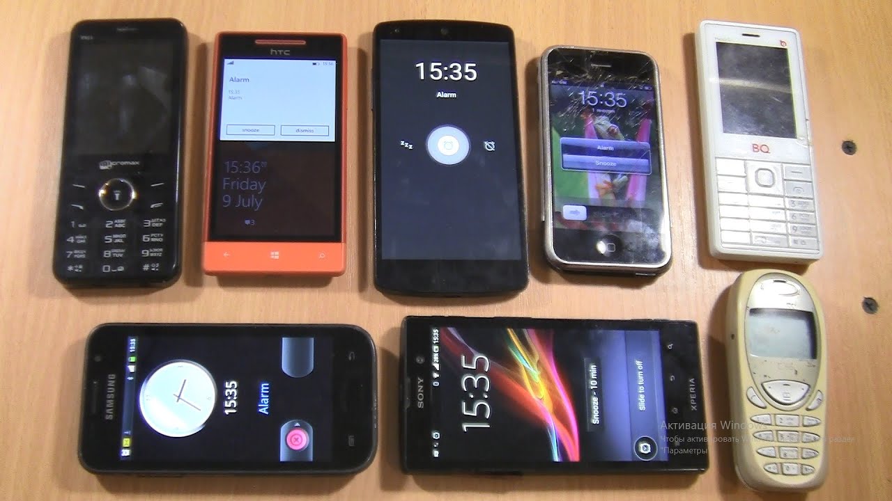 Alarm Clock Sound & Vibration Samsung\iPhone\ Sony\NEXUS\HTC\Siemens\BQ\MICROMAX