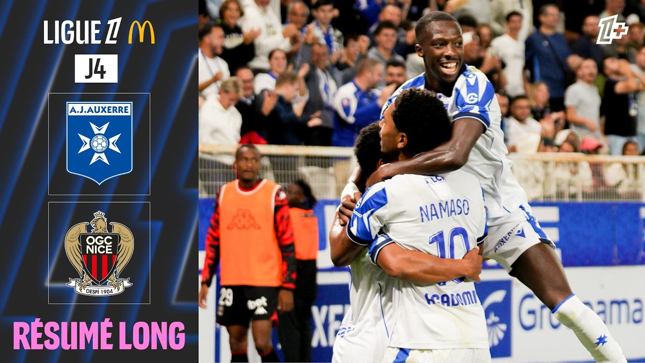 Archer DÉCISIF, 1ÈRE VICTOIRE pour Auxerre qui COULE Nice | 4ème journée - Ligue 1 McDonald's 26/27