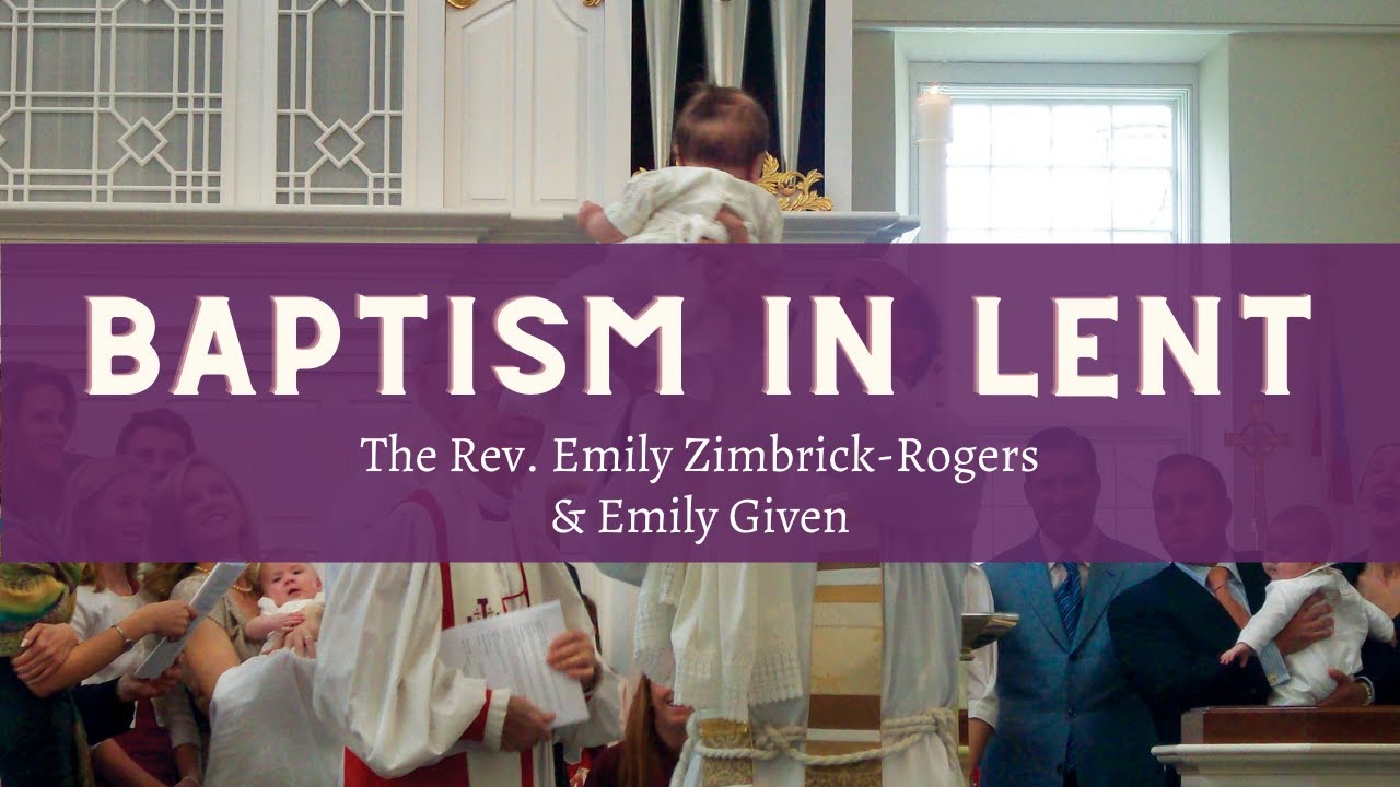 Baptism in Lent YouTube
