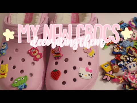 My New CROCS + Decorating Them!