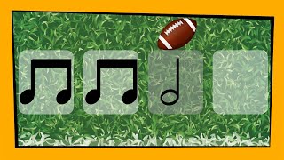 'Football Rhythms' Play Along