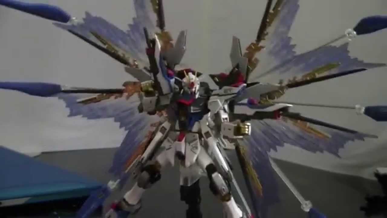 painted rg strike freedom review with wings of the skies wing of light rg strike freedom