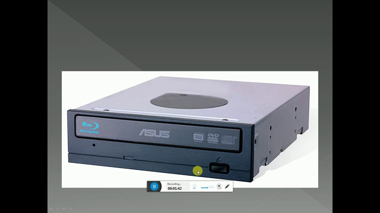how to work Optical disc drive talk YouTube