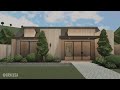 18k no gamepass modern house exterior  bloxburg speedbuild  grxceea