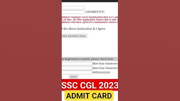 SSC CGL 2023 KKR REGION ADMIT CARD STATUS OUT 🔥🔥💯 #ssc #ssccgl #ssccgl2023
