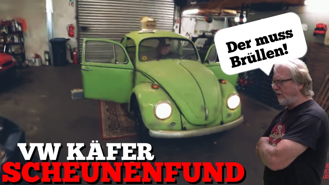 ERSTE Lebenszeichen! 1971er VW Käfer SCHEUNENFUND, die Wiederbelebung.. 1.  Versuch 