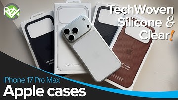 iPhone 17 Pro Max Unboxing along with all the Apple Cases!