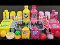 FANTA PINE vs STRAWBERRY Slime Mixing Random Into Slime! Satisfying Slime Video ASMR