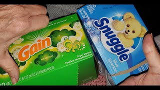 Snuggle Dryer Sheets Better Than Gain | KimTownselYouTube