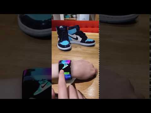 NIKE AIR - connect smartwatch - Les chaussures du futur