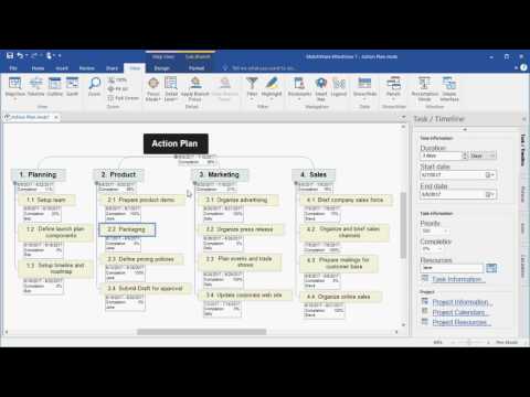 MindView 7 - Project Management Tutorial