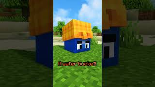 Minecraft but I can be ANY BLOCK! #shorts