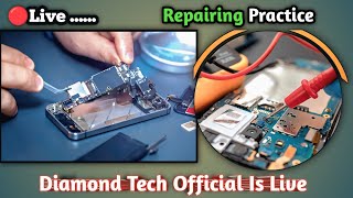 🔴Diamondtech Is Live  With Repairing practice Days38#shorts #repairing #jaidmeel #aliza ,