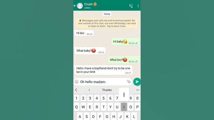 Chatting with Crush #lovestory #whatsapp
