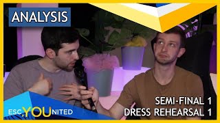 Eurovision 2024 | Semi Final 1 ANALYSIS {dress rehearsal 1}