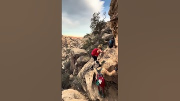 Is Boot Boulder Dangerous Full Scramble Breakdown #safety #redrockcanyon